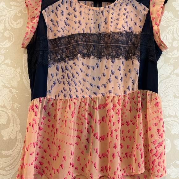 Anthropologie Maeve summer sheer top - Picture 1 of 4